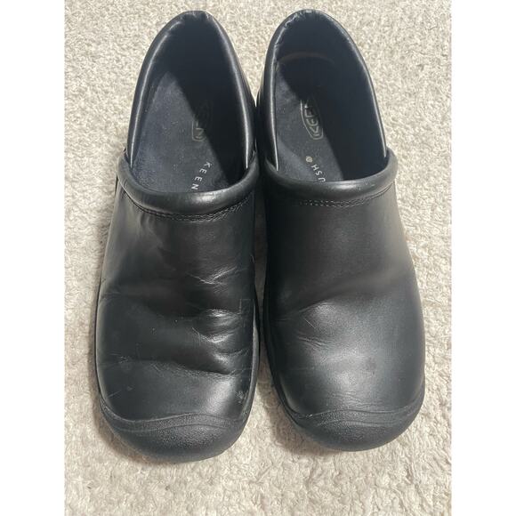 Keen Slip-On Clogs Womens Sz US 6.5 EU 37 Loafers Shoes Black 5367-BLCK SM 1209 - Picture 7 of 14
